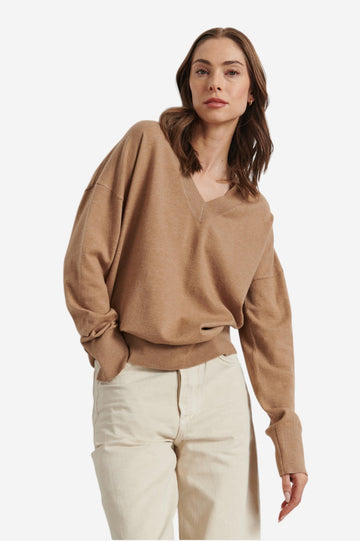 The Taylor Sweater - Pecan