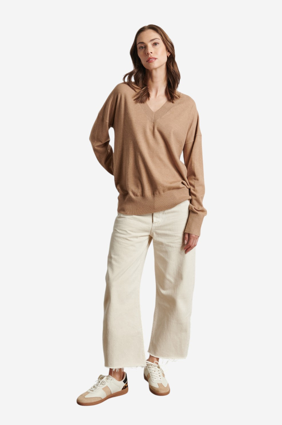 The Taylor Sweater - Pecan