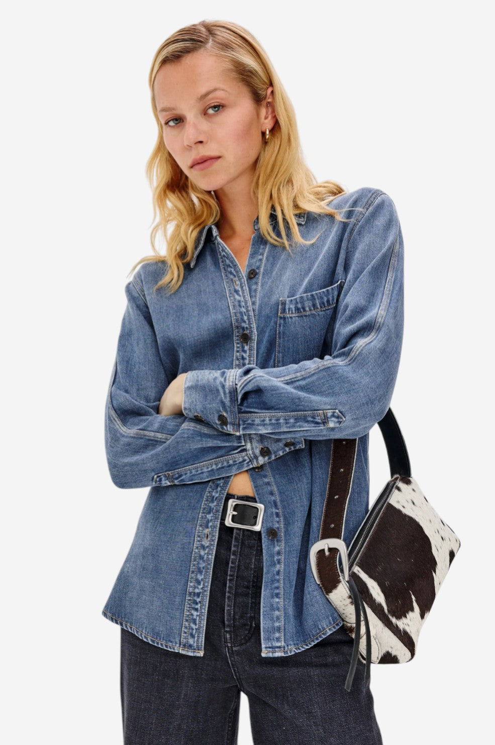 Atticus Shirt - Antique Blue