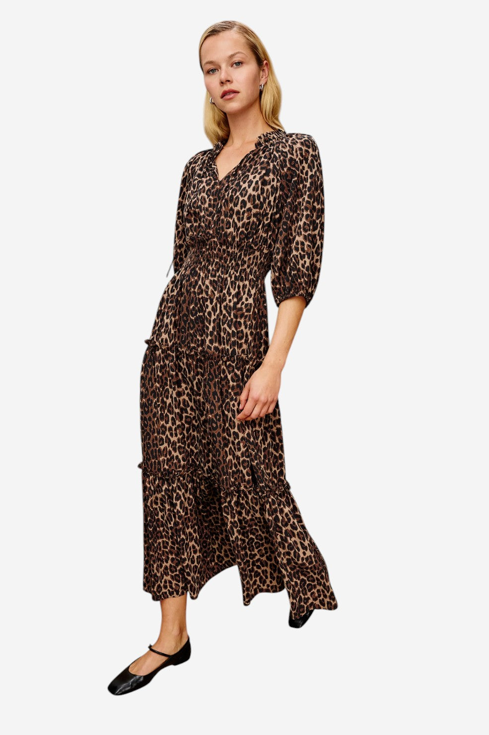 Caterine Dress - Brown Nala