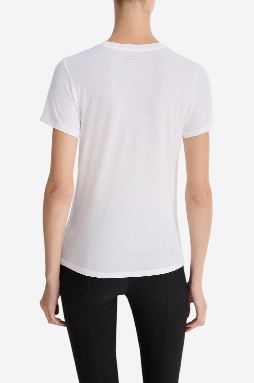 Essential Pima Cotton Crew Neck T-Shirt - Optic White