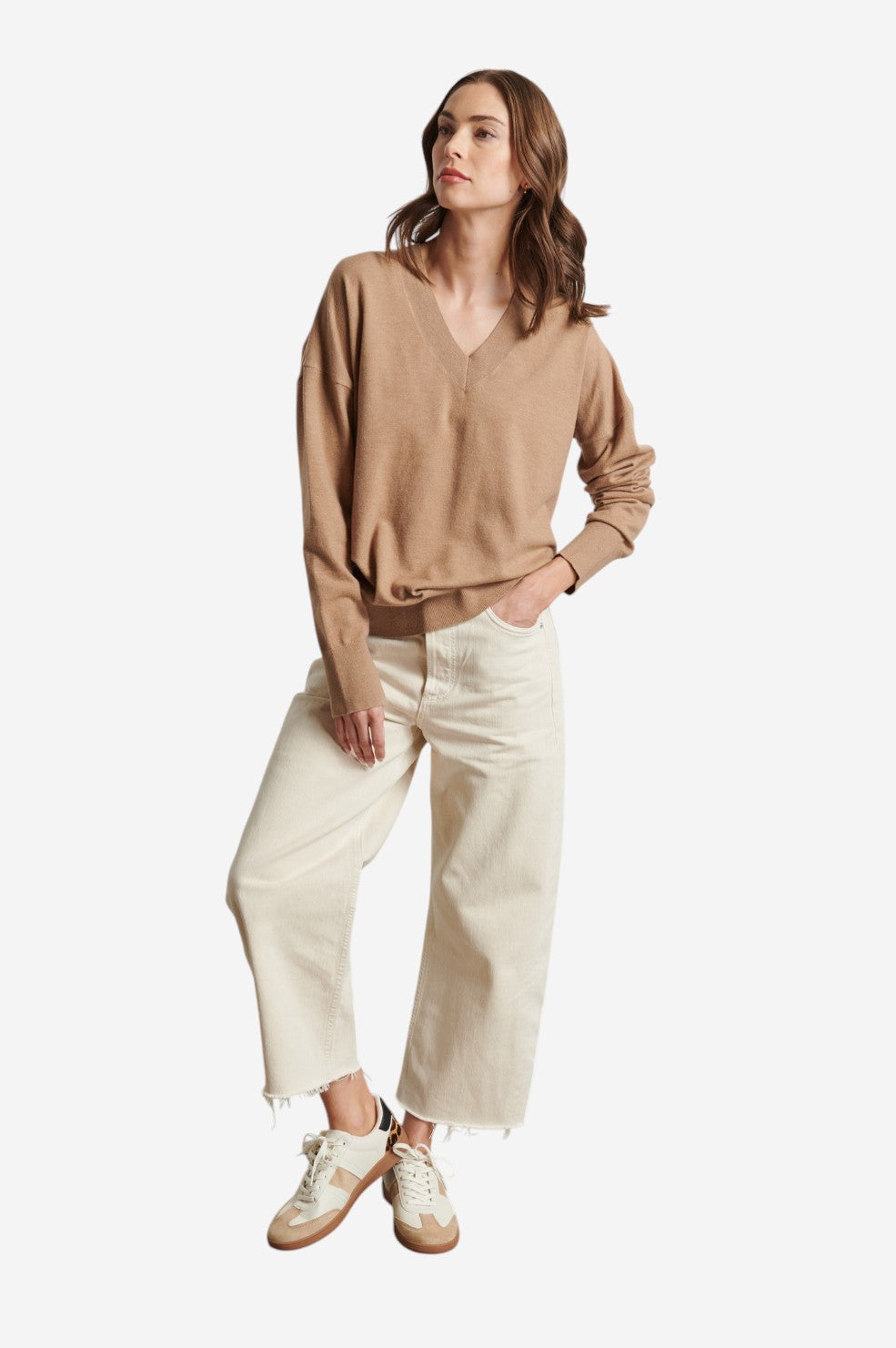 The Taylor Sweater - Pecan