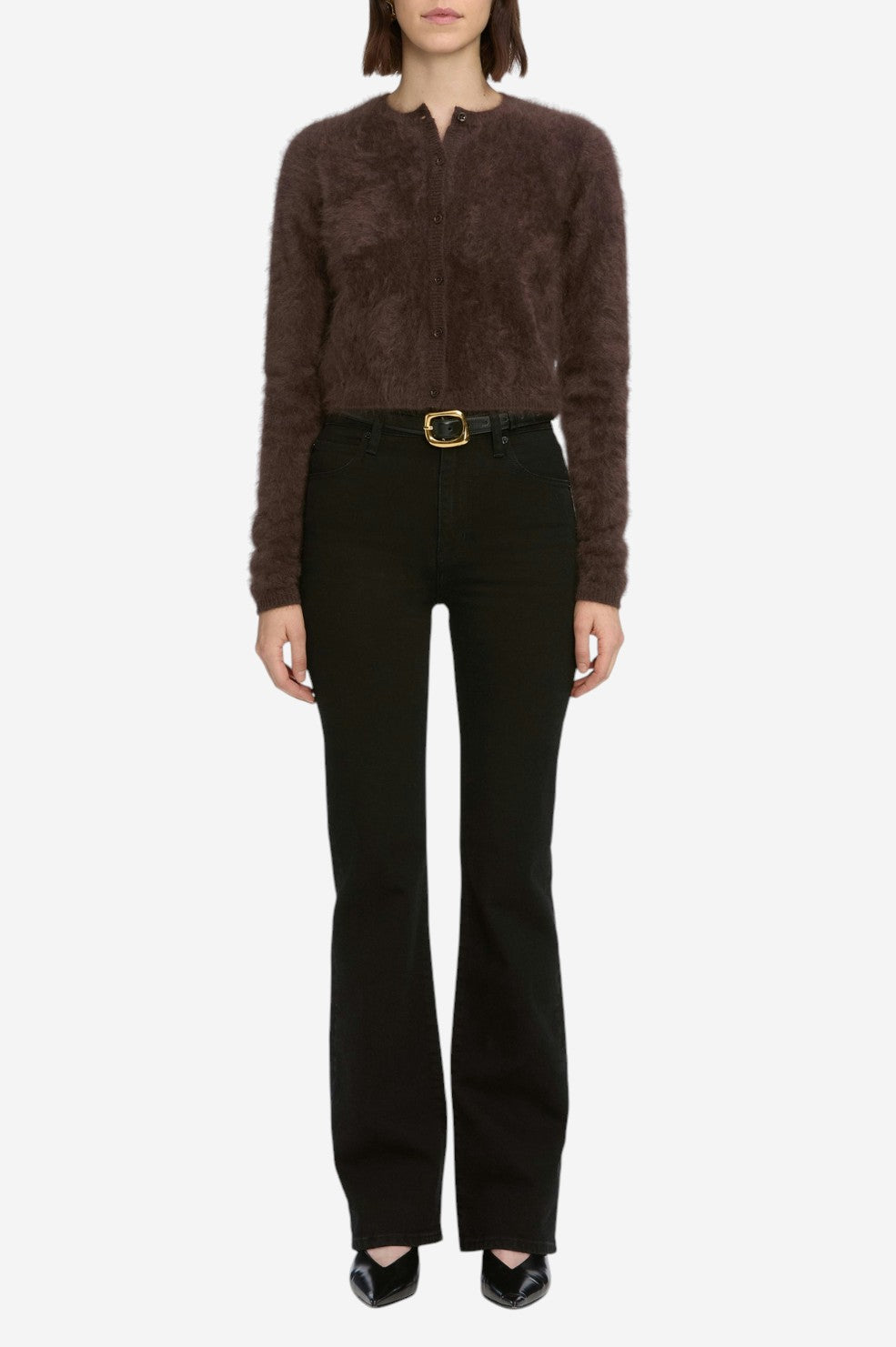 The Teddy Cardi - Coffee