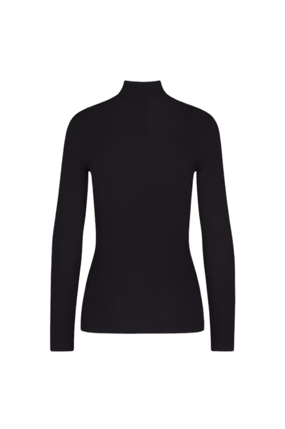 Rib Turtleneck - Black