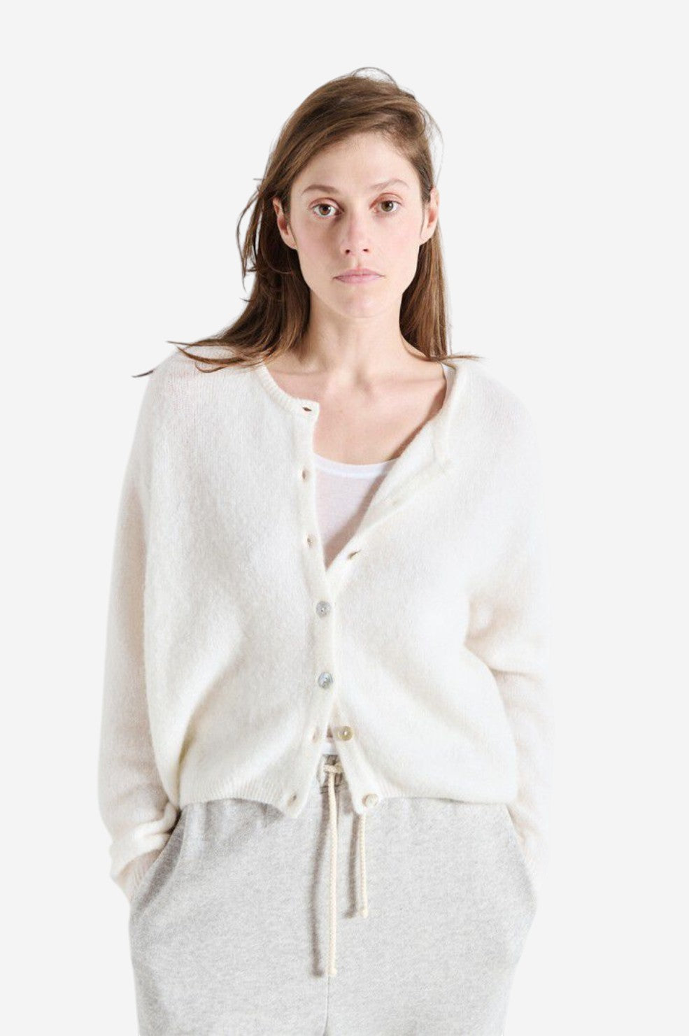 Vitow Cardigan - Blanc