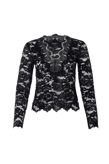 Yoko Lace Top - Black