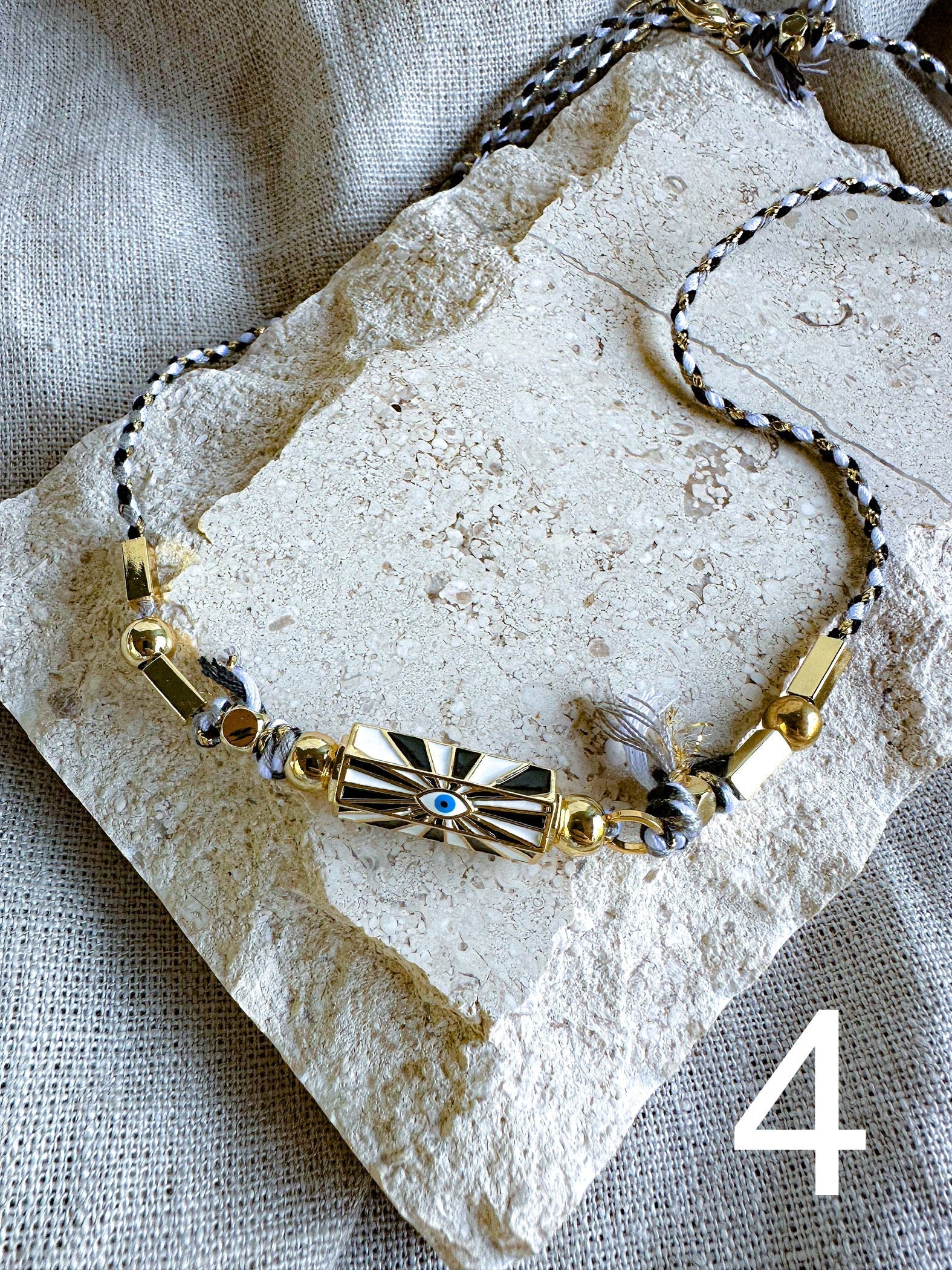 Enamel Barrel Necklace