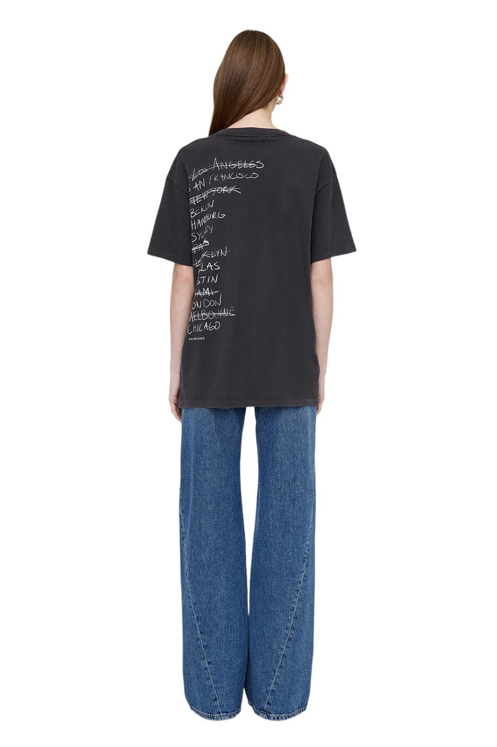 Walker Tee Doodle - Washed Black