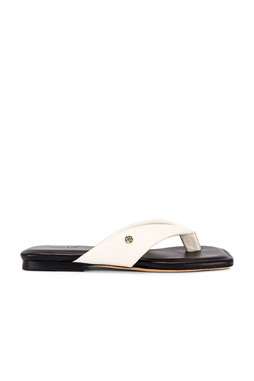 Viola Flat Sandal - Ivory