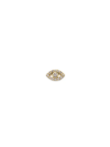 Classique Pavé Evil Eye Stud
