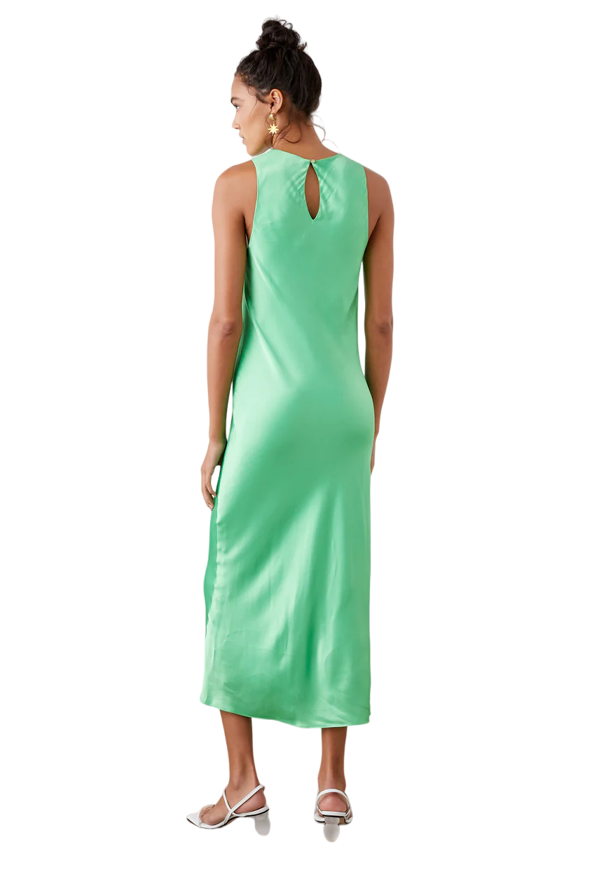 Fiona Dress - Vibrant Green