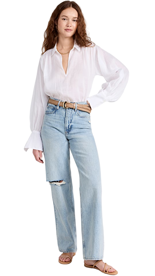 Keyhole Popover - Blanc