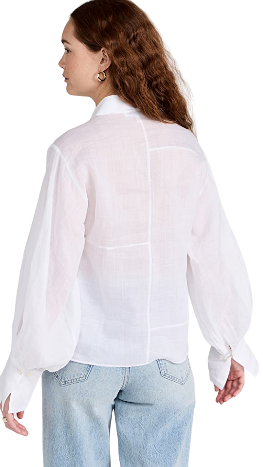 Keyhole Popover - Blanc