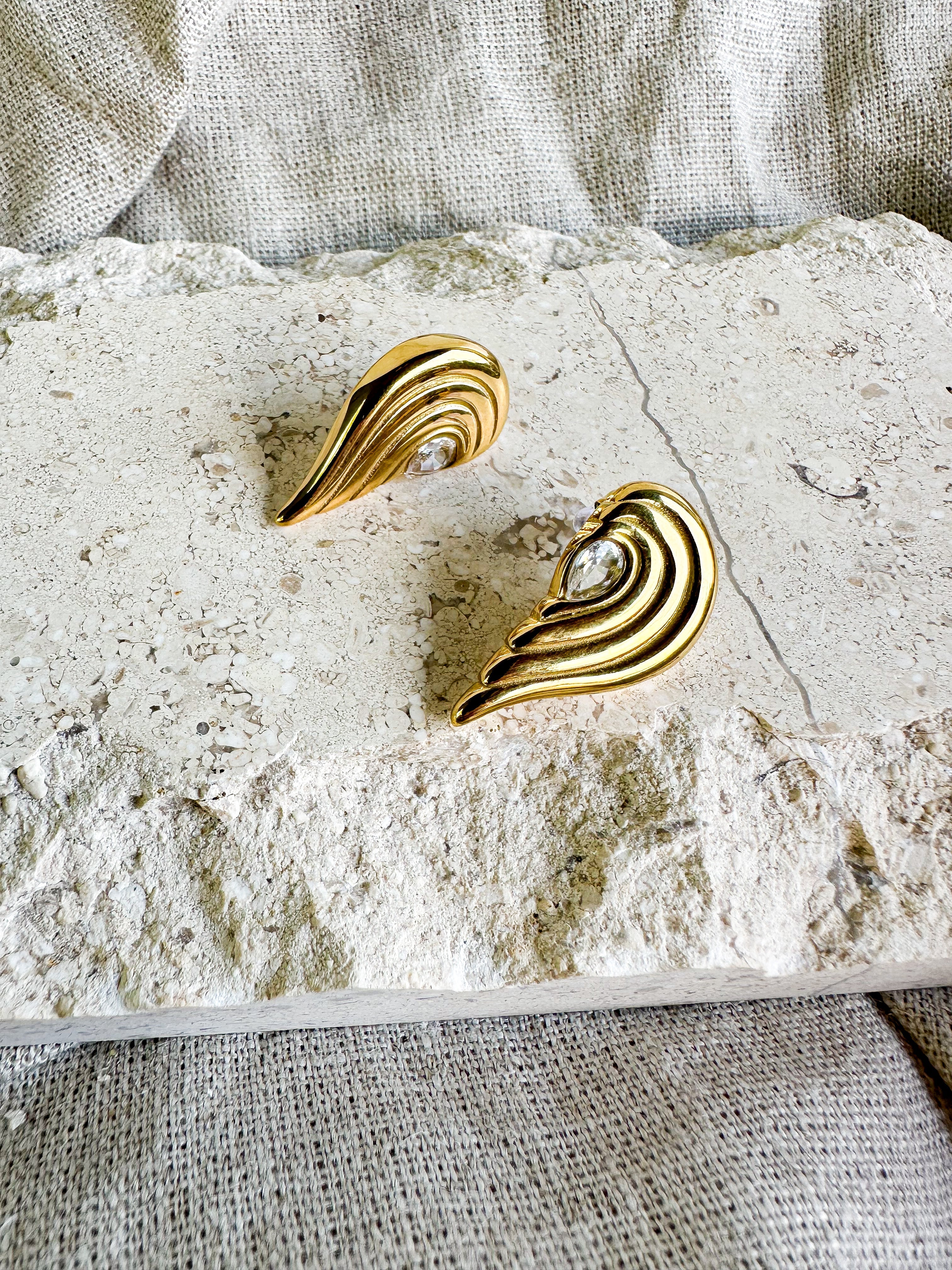 Heart Wings Earrings