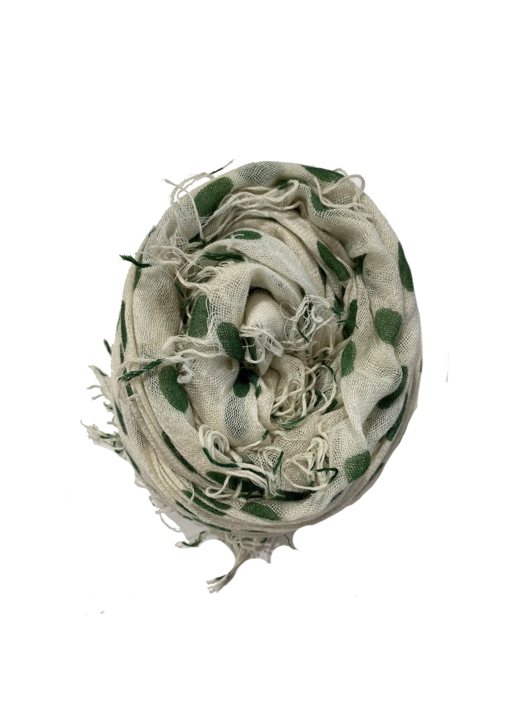 Polka Dot Cashmere & Silk Scarf