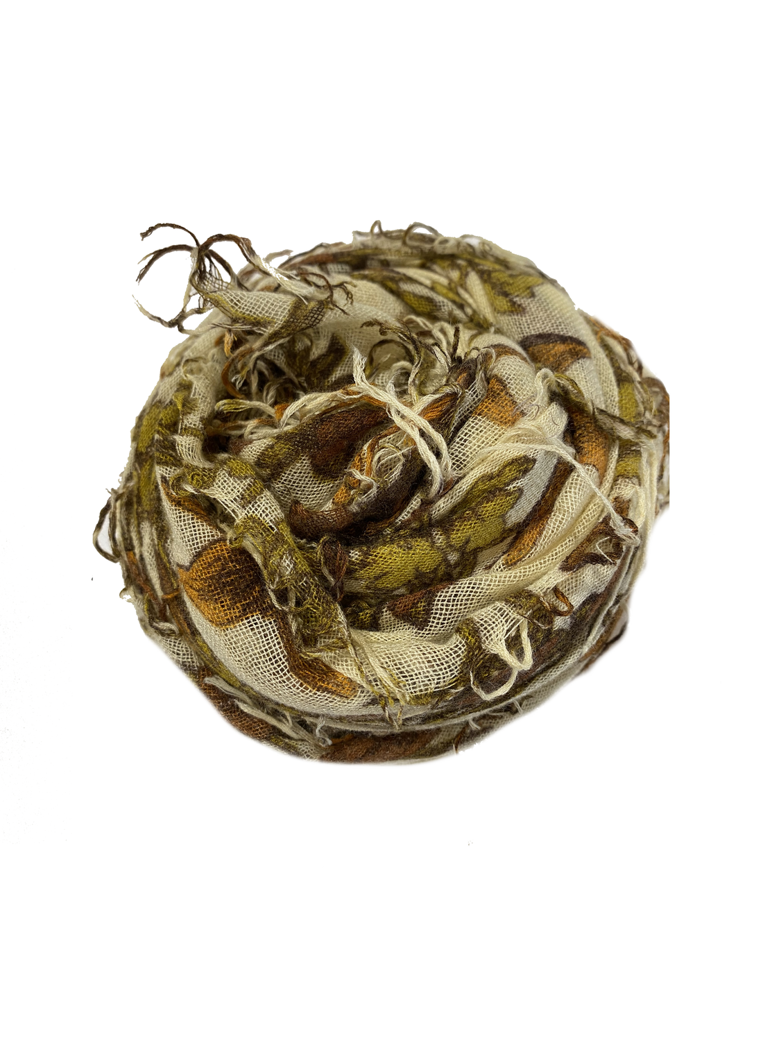 Floral Cashmere & Silk Scarf