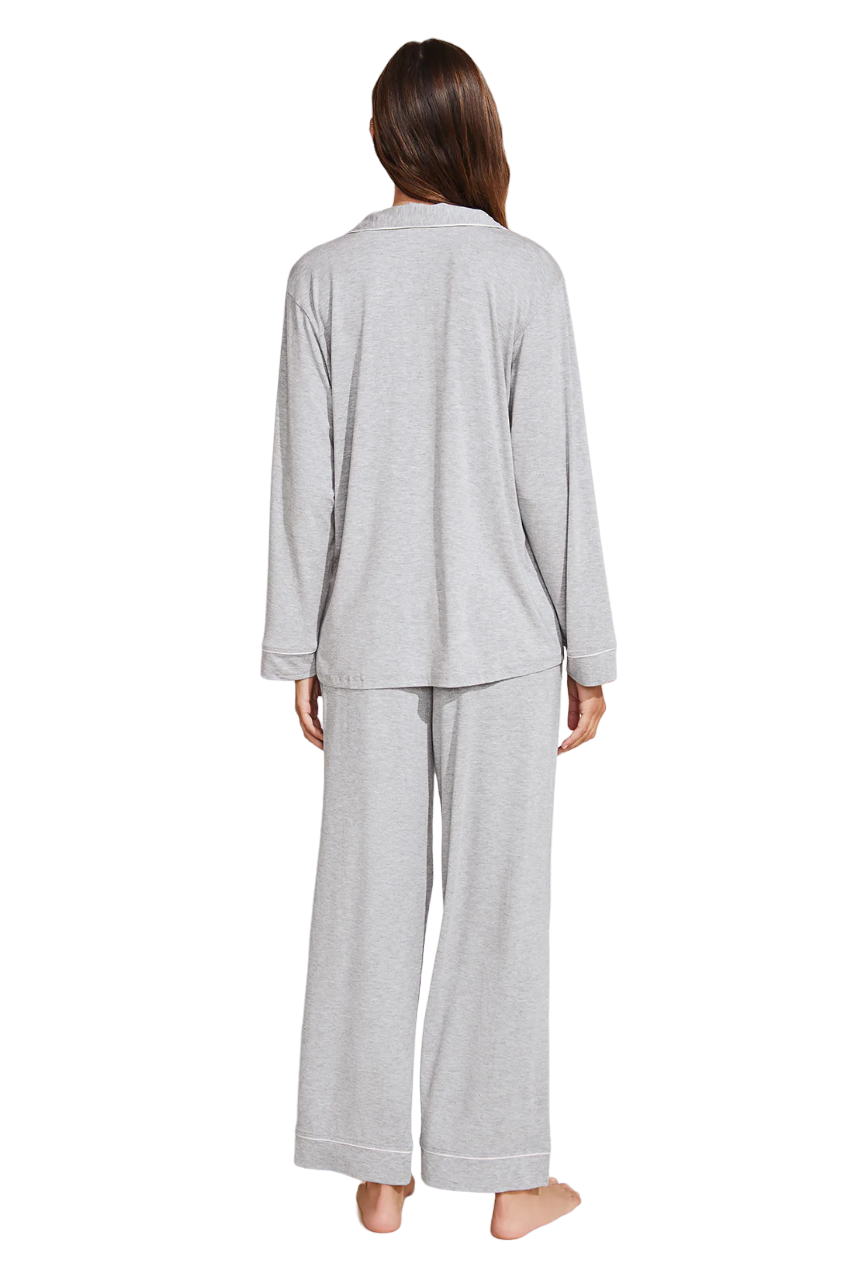 Gisele Long PJ Set - Heather Grey