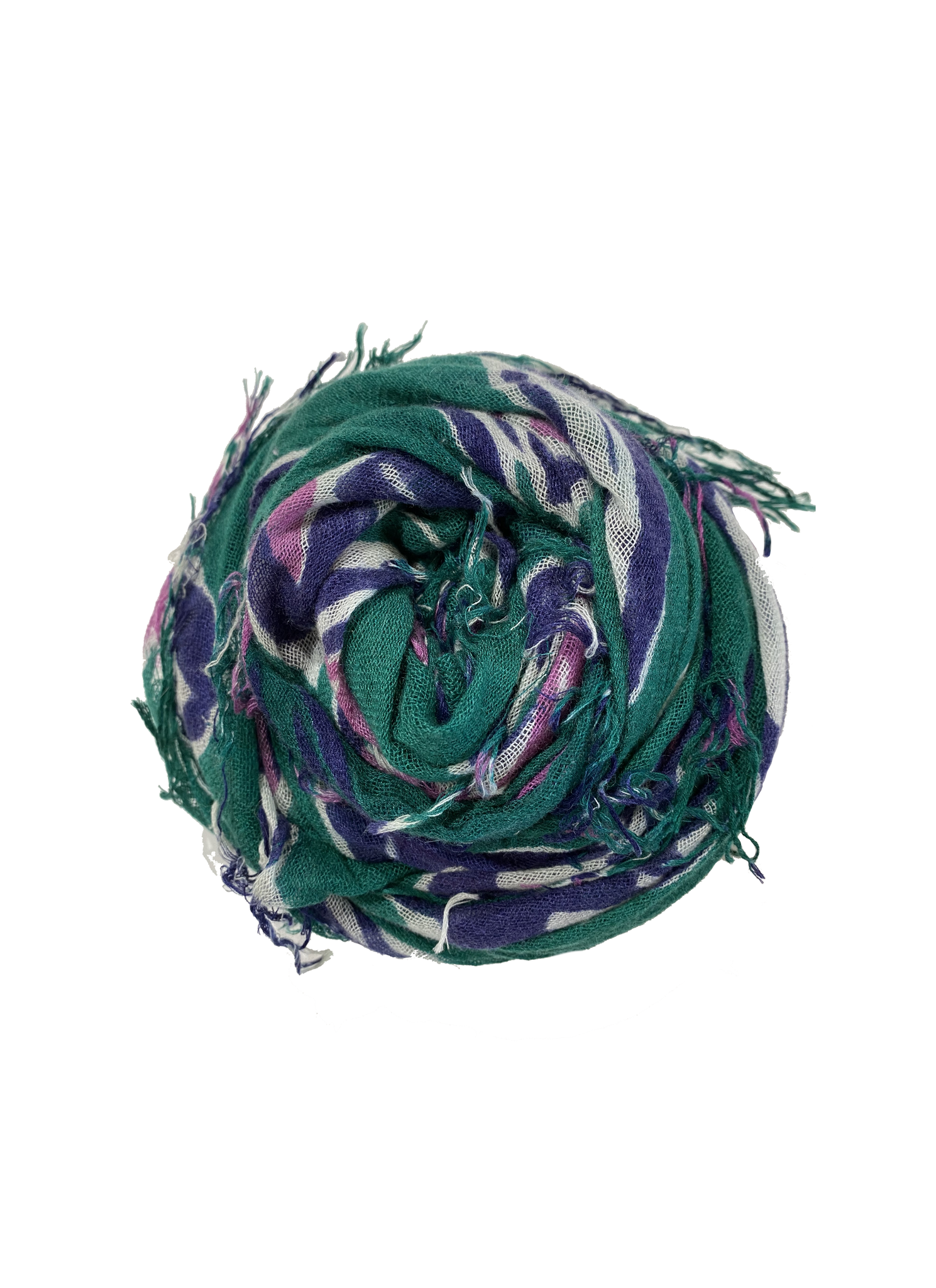 Floral Cashmere & Silk Scarf