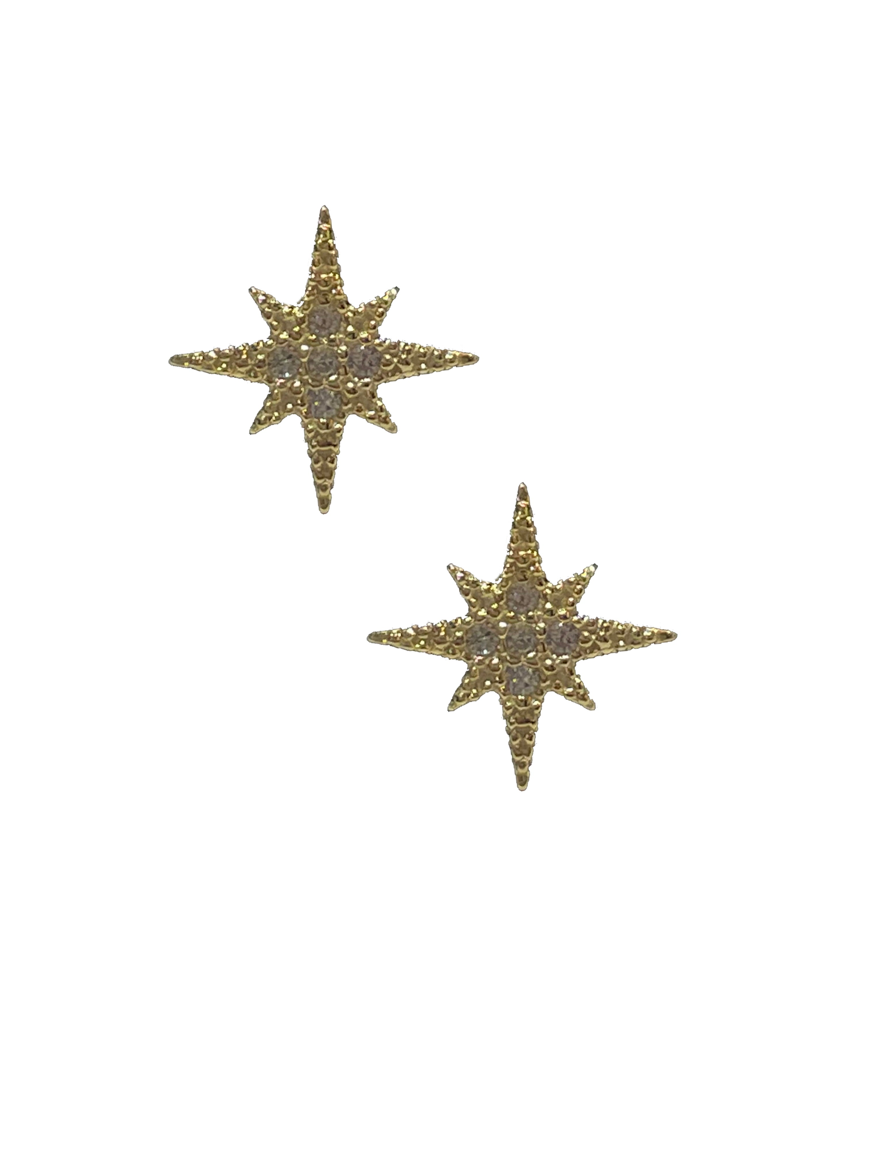 Starburst Stud - Gold