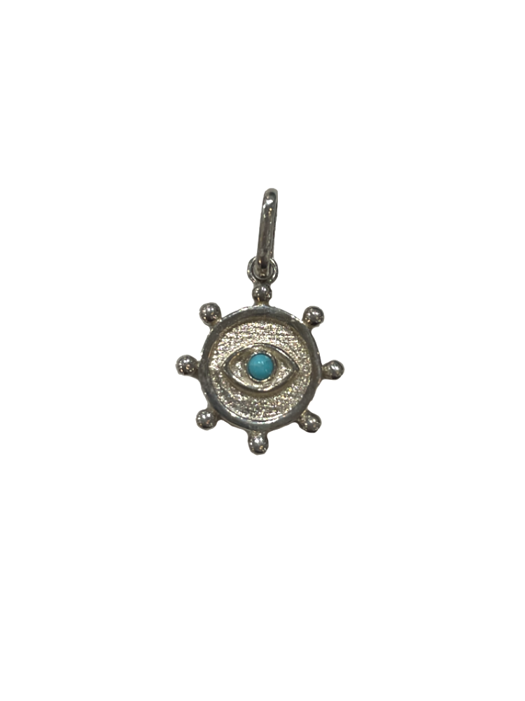 Marine Evil Eye Charm
