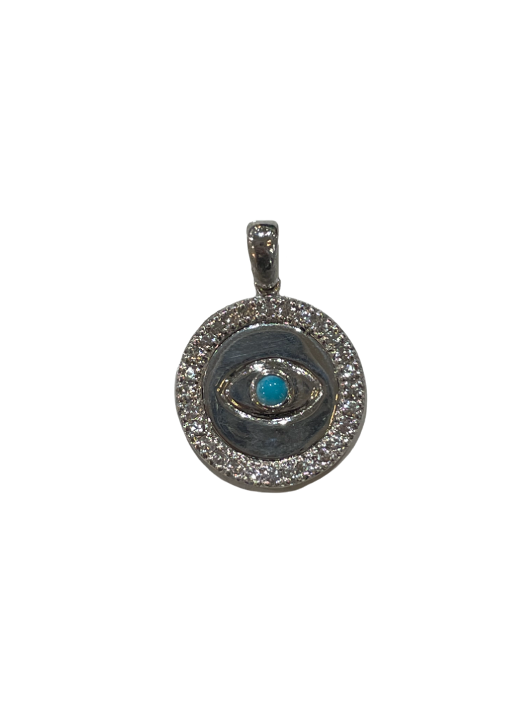 Evil Eye Turquoise Charm