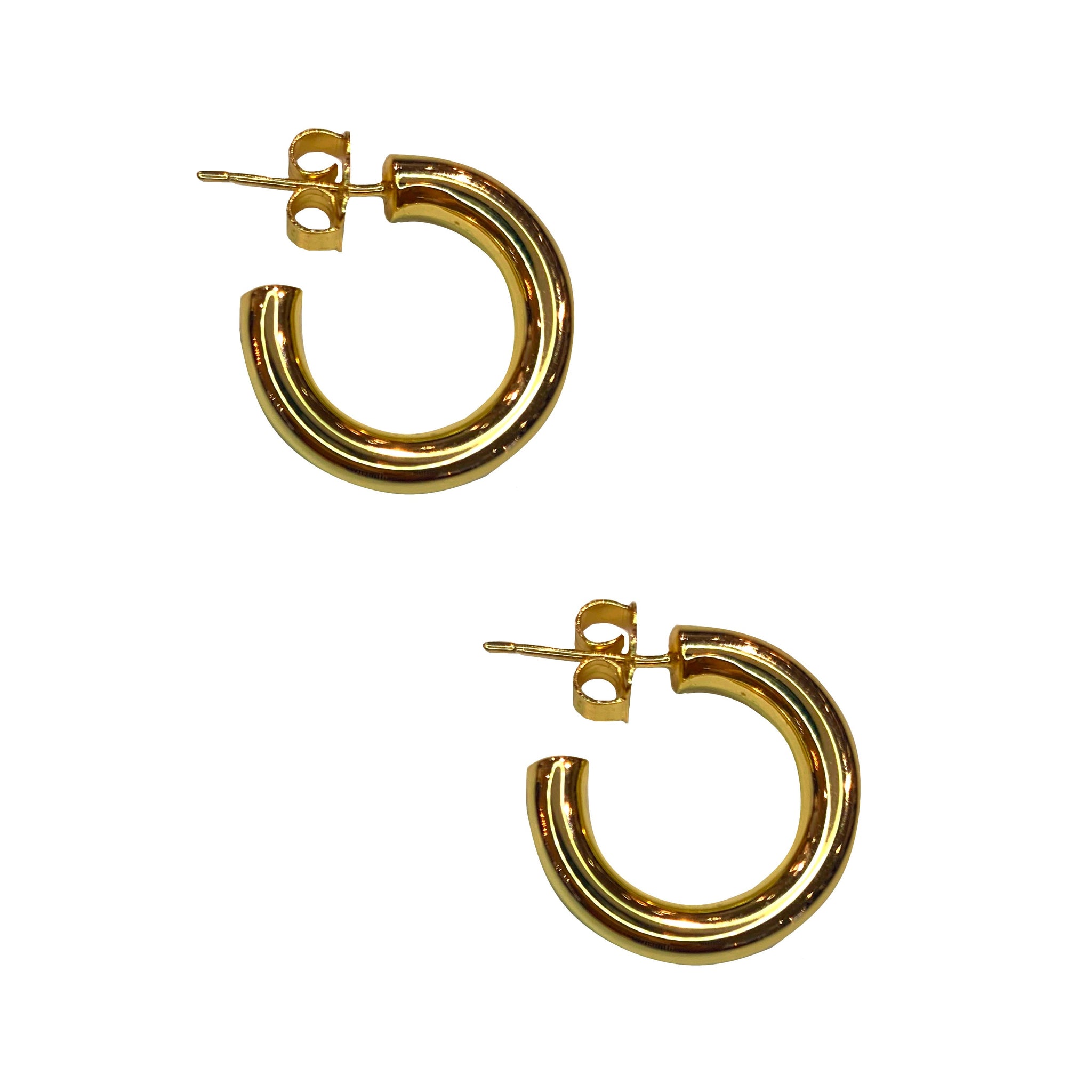 Chunky Hoops - Gold
