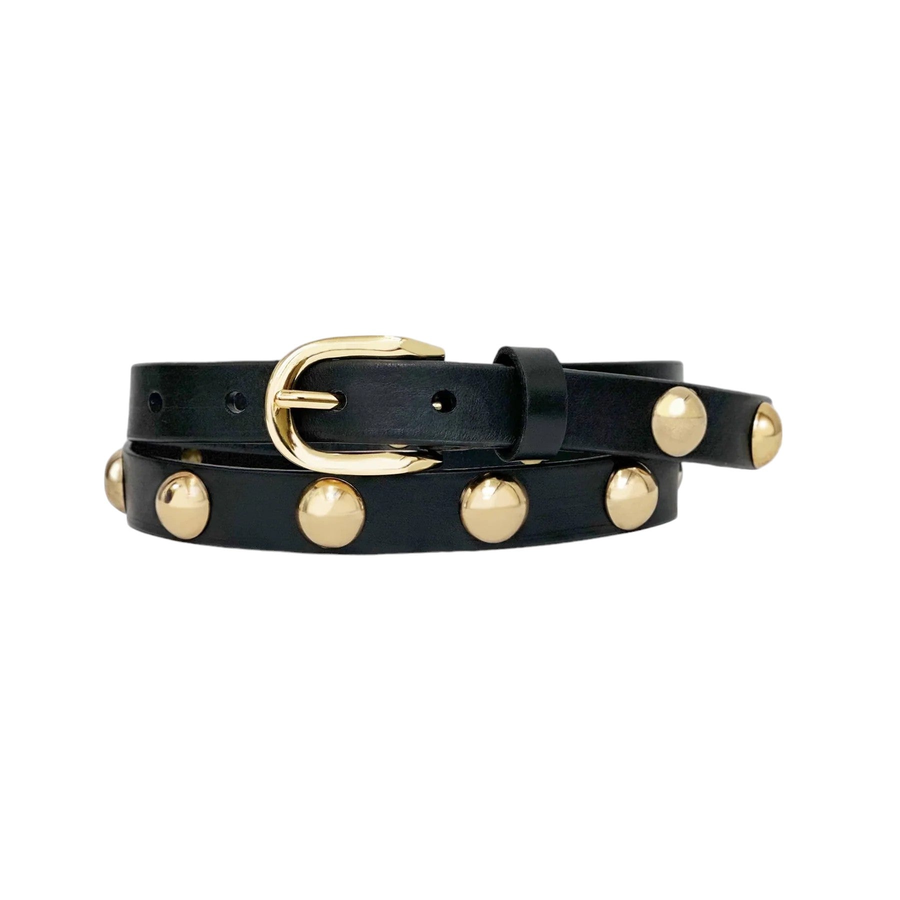 Joni Nappa Belt - Gold/Black