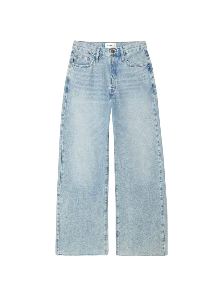 Le Low Baggy Wide Leg - Fizz Indigo