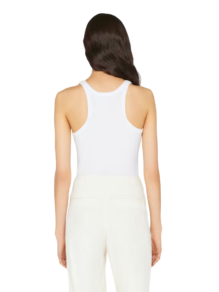 Modal Rib Cami - Blanc