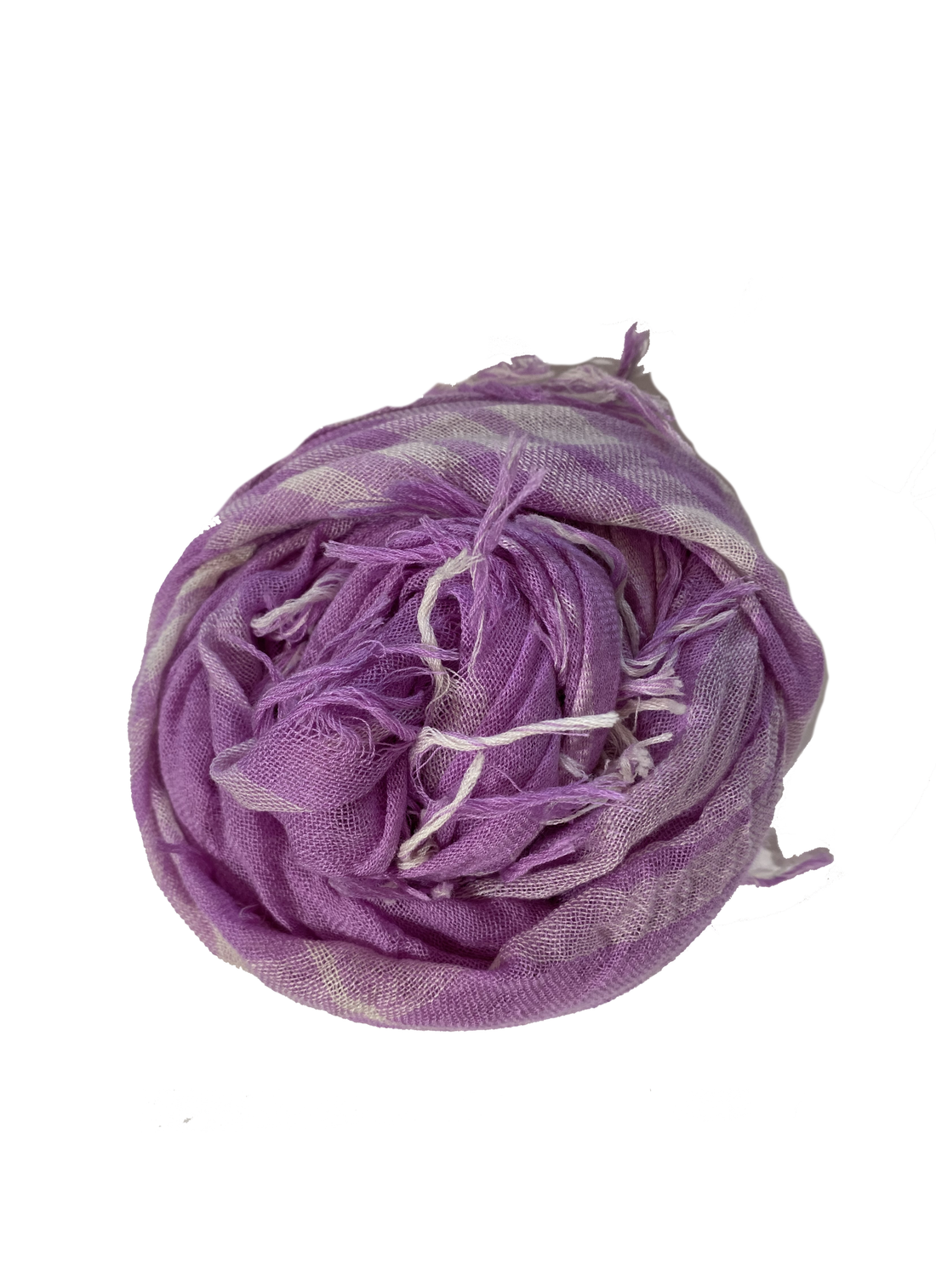 Plaid Cashmere & Silk Scarf