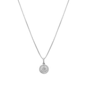 Round Love Token Necklace