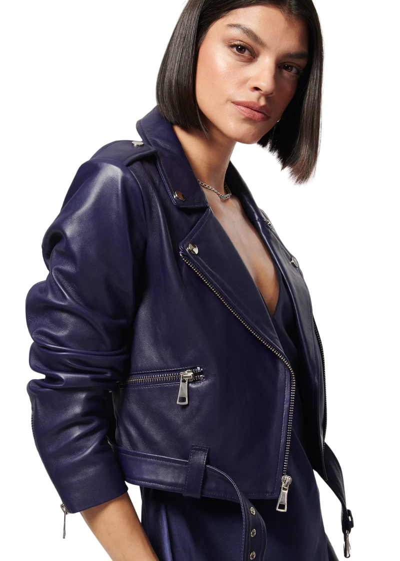 Kali Leather Jacket - Eclipse
