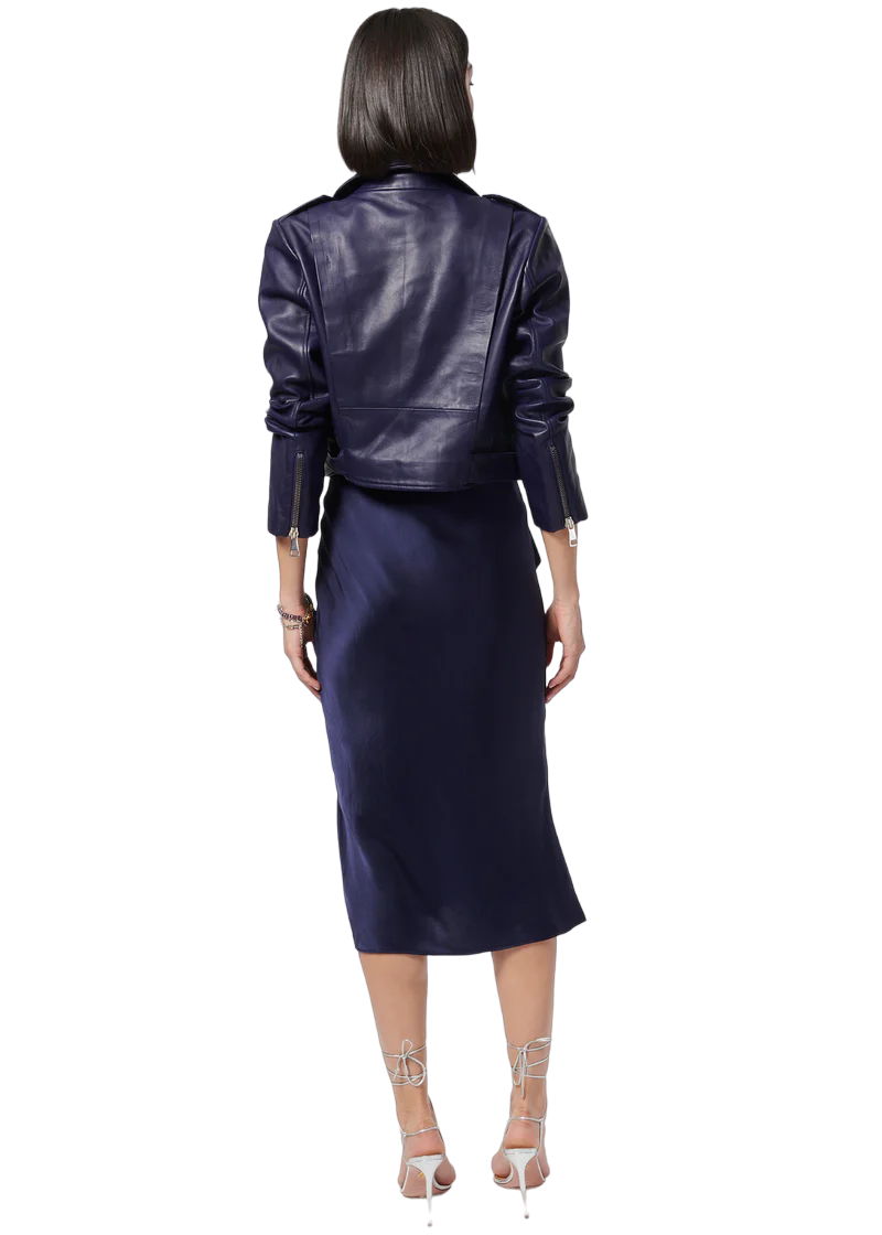 Kali Leather Jacket - Eclipse