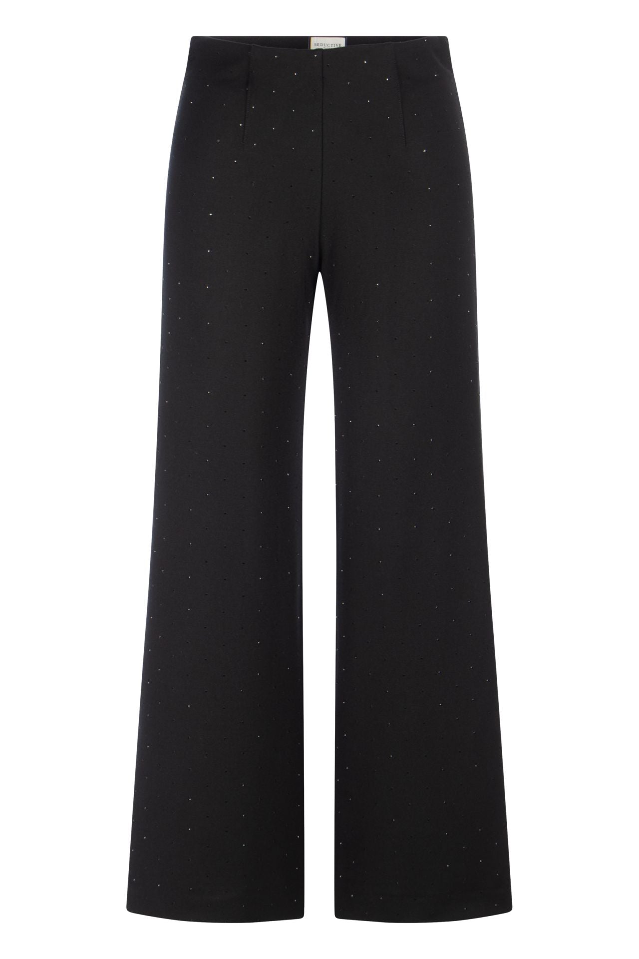 Kimberly Pant - Black Swarovski Jersey