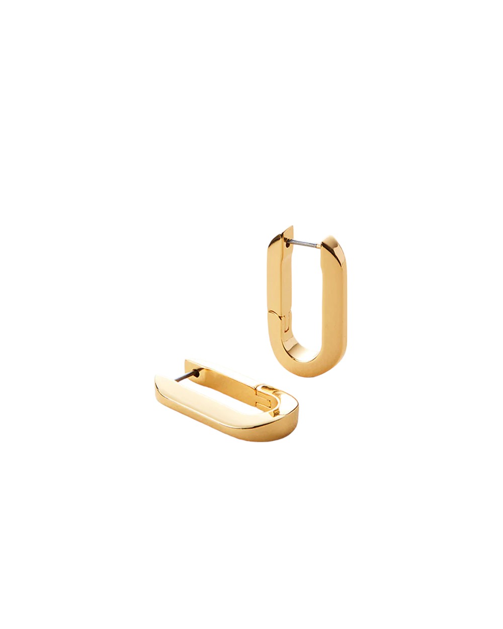 U-Link Earrings - Gold