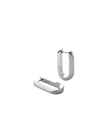 U-Link Earrings - Silver