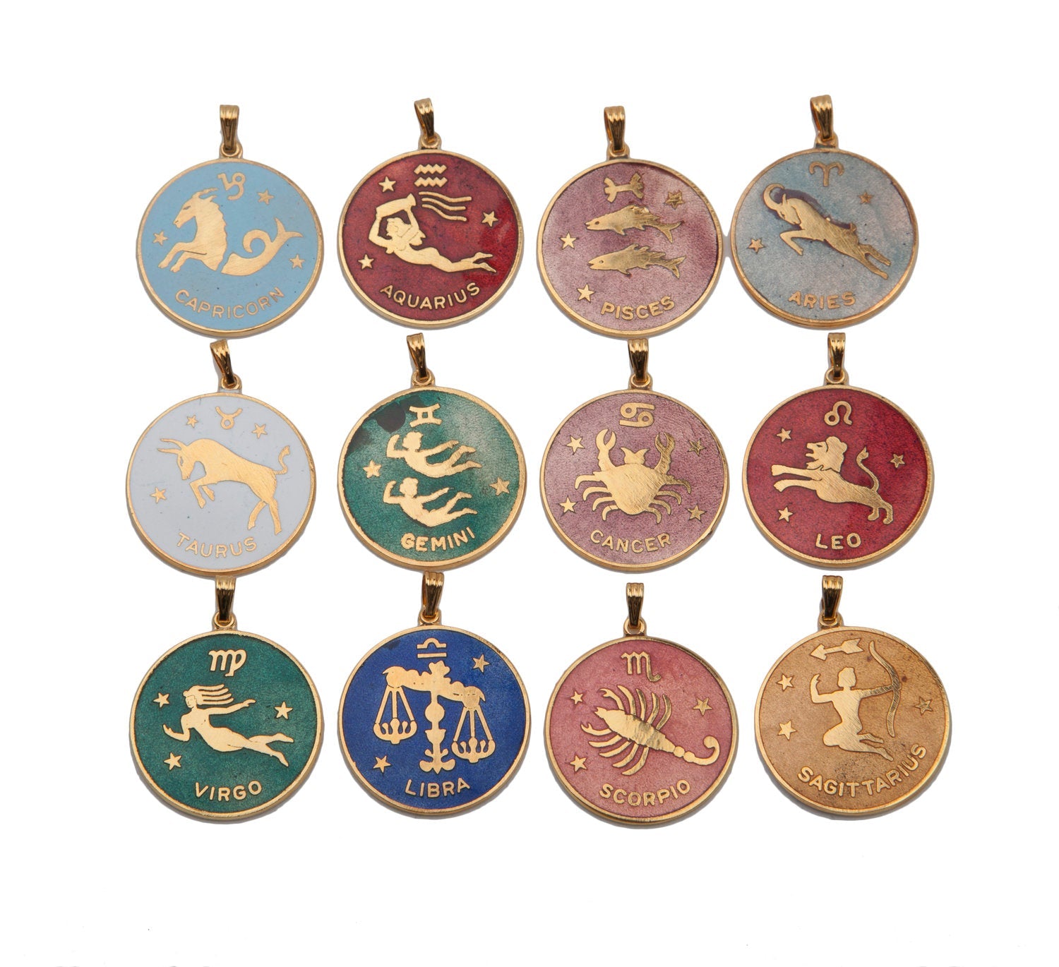 Zodiac Pendant Necklace