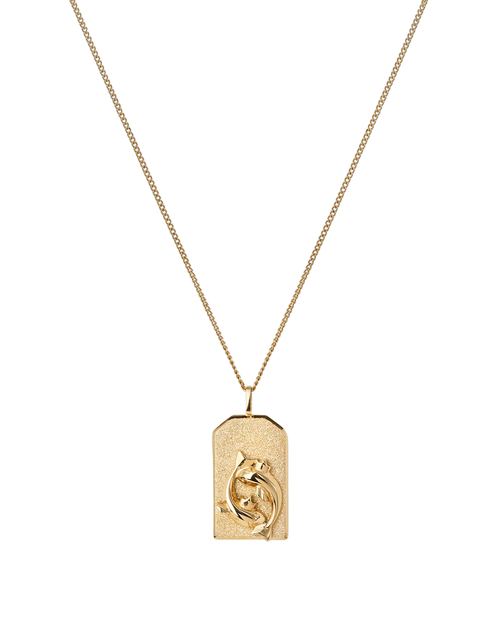 Zodiac Pendant Necklace - Gold