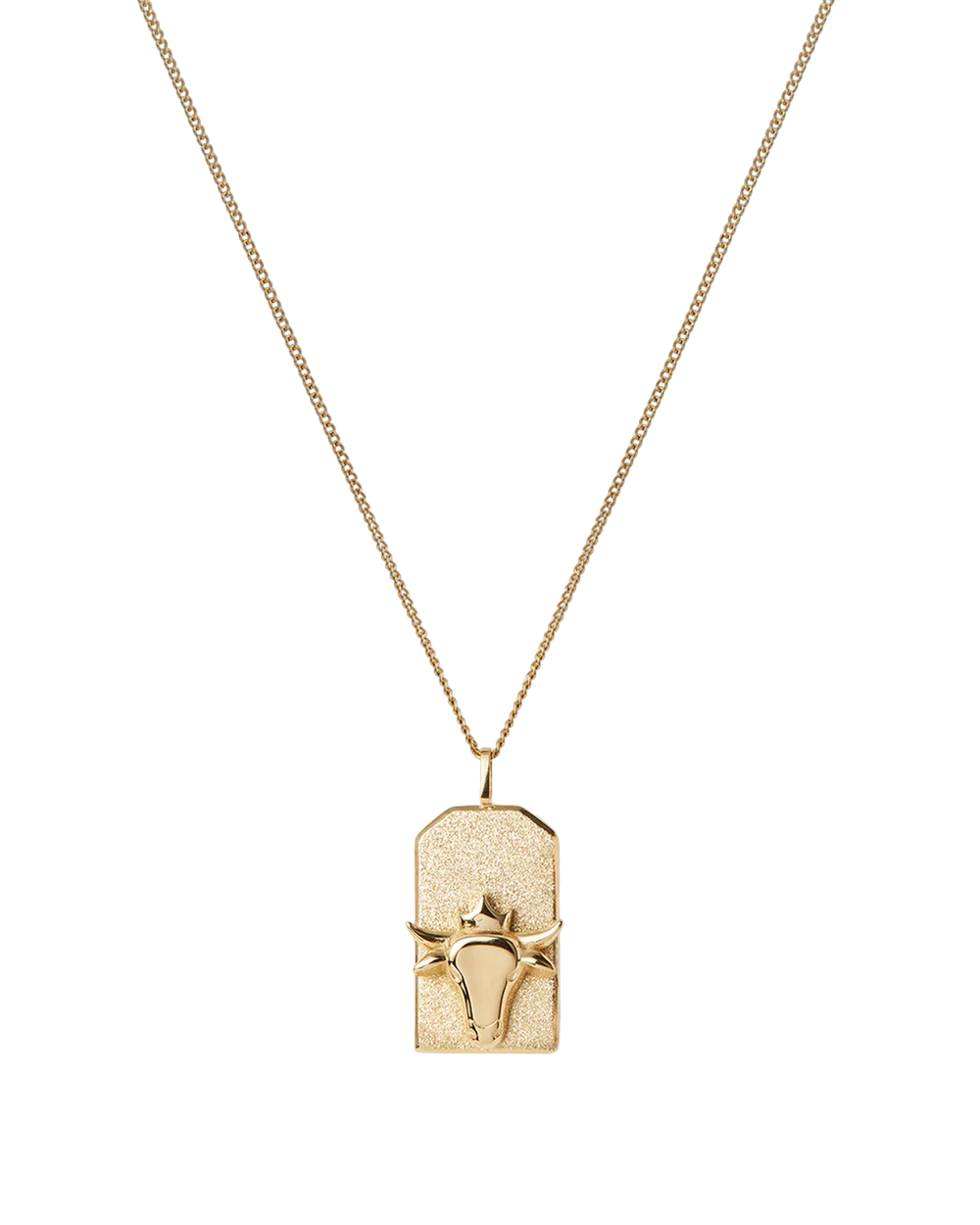 Zodiac Pendant Necklace - Gold