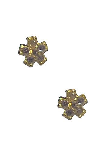 Petite Flower Stud - Gold