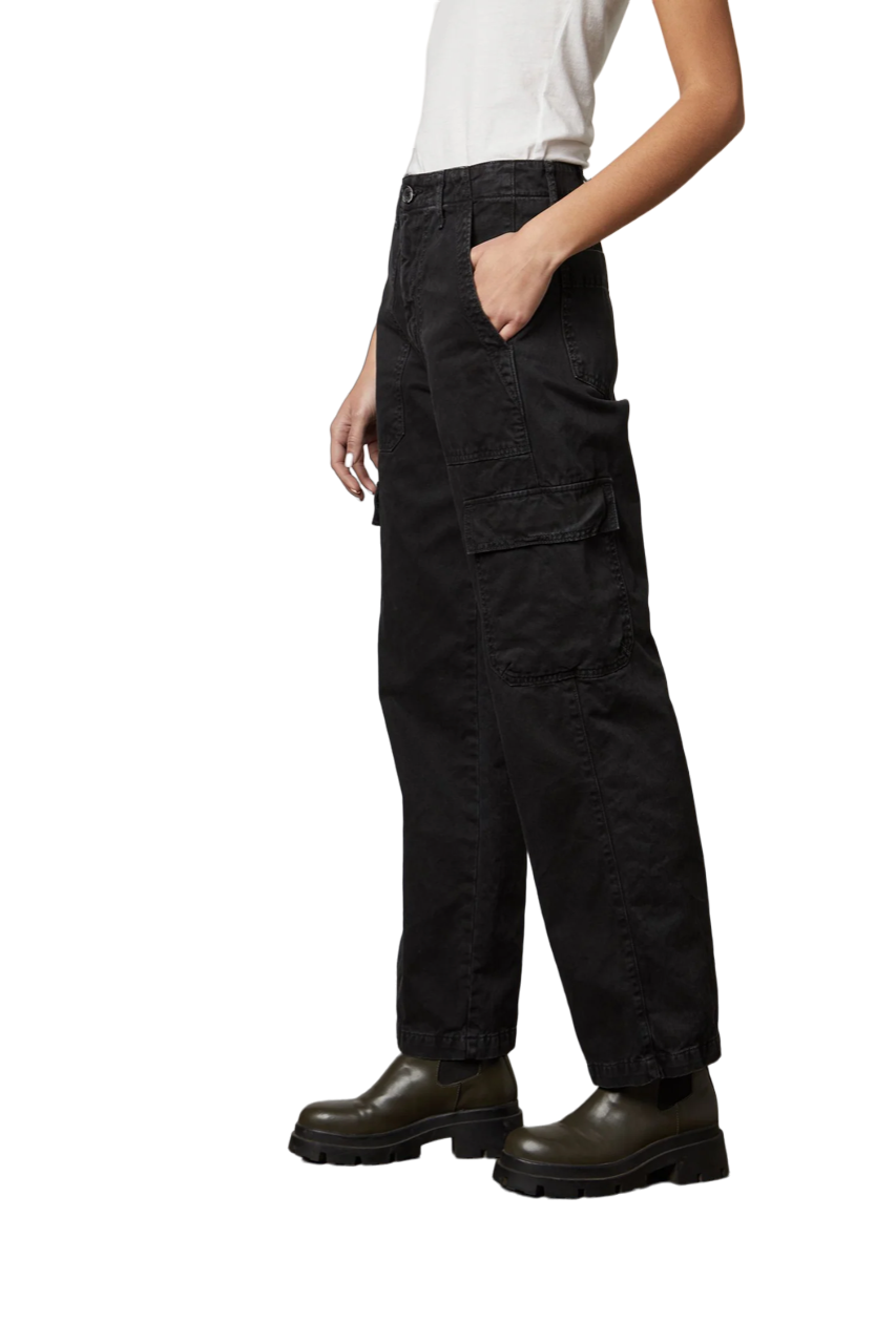 Makayla Twill Pant - Black