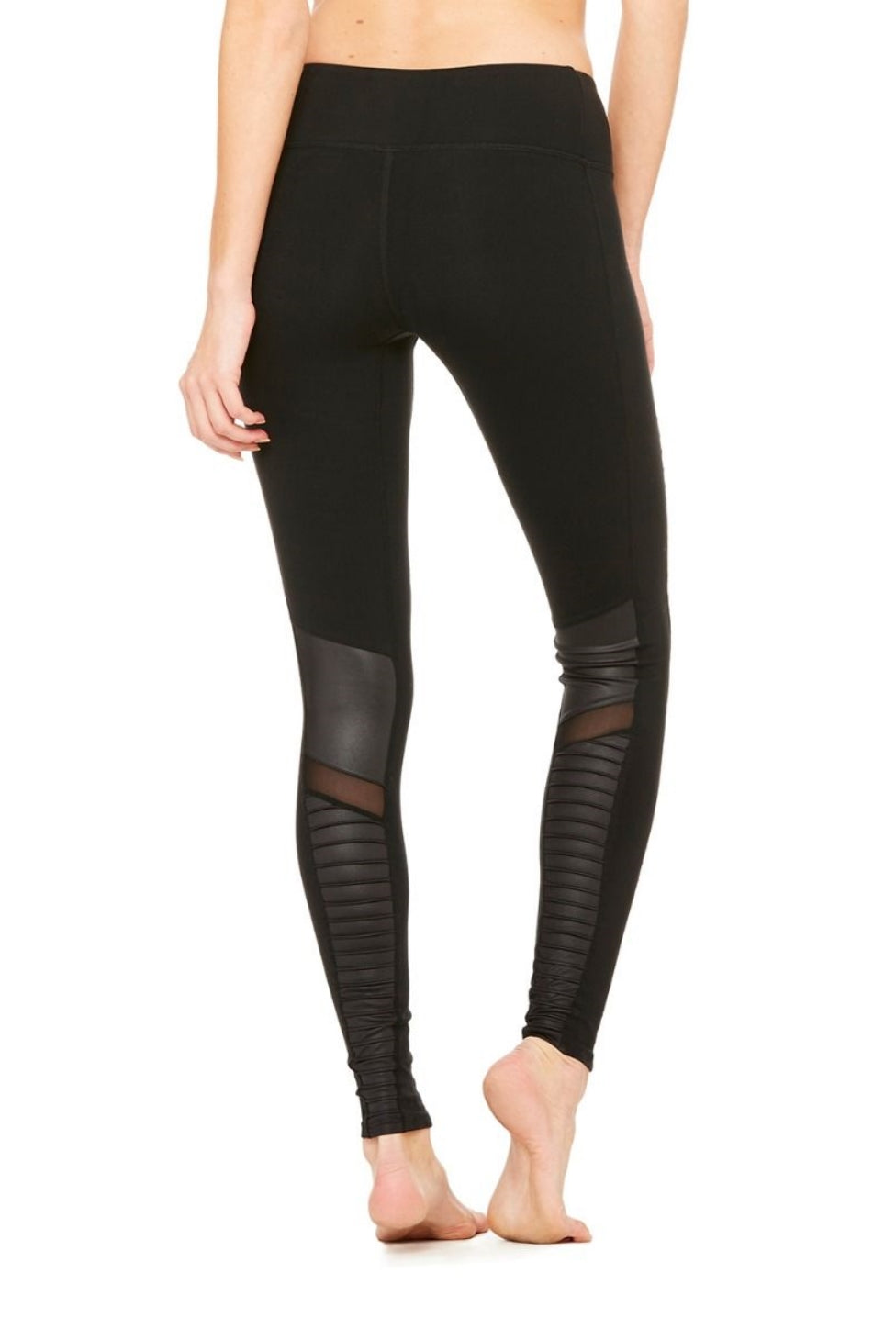High-Waist Moto Legging