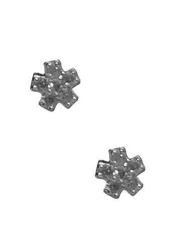 Petite Flower Stud - Silver
